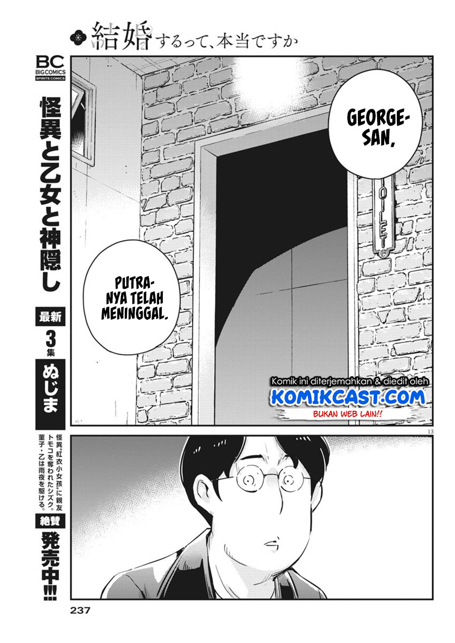 Kekkon Surutte, Hontou Desu ka? Chapter 56 Gambar 14